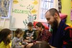 2 Martin during the creative activities for Syrian refugees kids in Istanbul